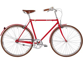 Bike By Gubi 7 Red Nelson - Herrecykel - 2022